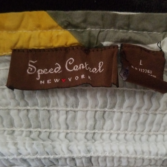 Speed Control White and Yellow Sundress* - Picture 3 of 3